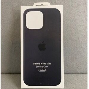 Apple iPhone 16 Pro Max Silicone Case with MagSafe Black MYYT3ZM/A New